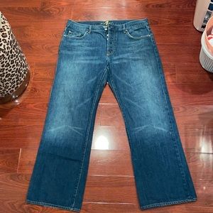 mens y2k 7 for all man kind boot cut jeans
